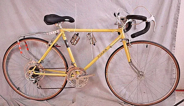 1971 Araya Vintage Touring Road Bike 50cm Small Steel Lugged Steel USA Shipper:)