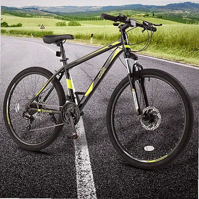 21 Speeds MTB 26" Mountain Bike Cycling Trail with Full Suspension