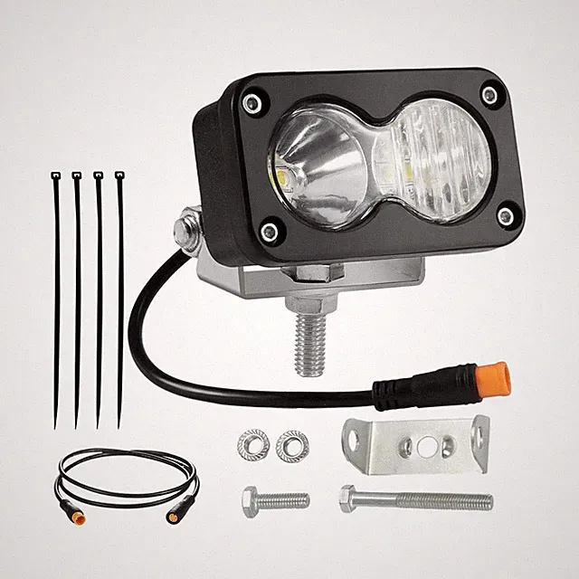 Bicycle Headlight 6500K Waterproof LED Headlight 20W Bicycle Lights 3-Pin active