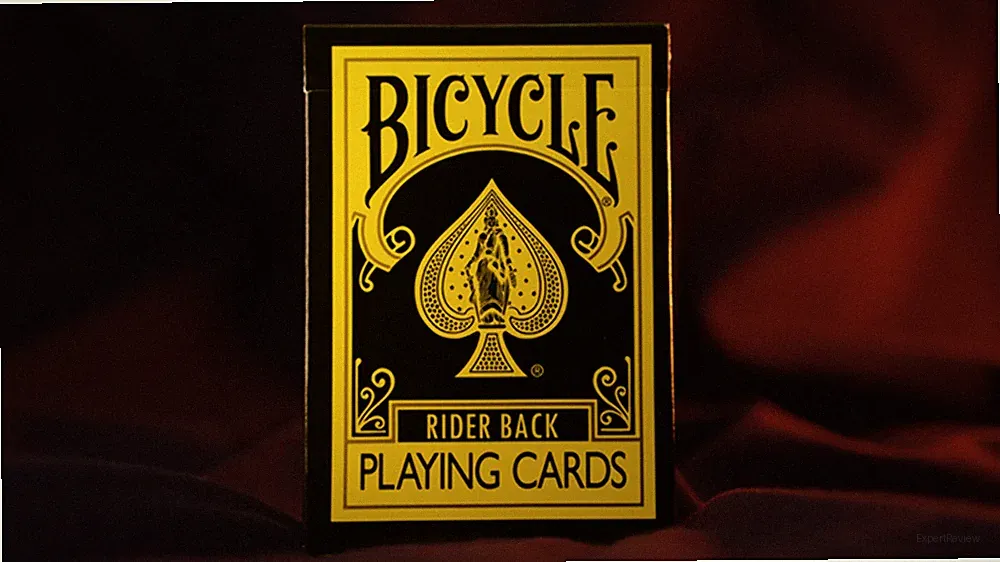 Bicycle Reverse (Yellow) Playing Cards