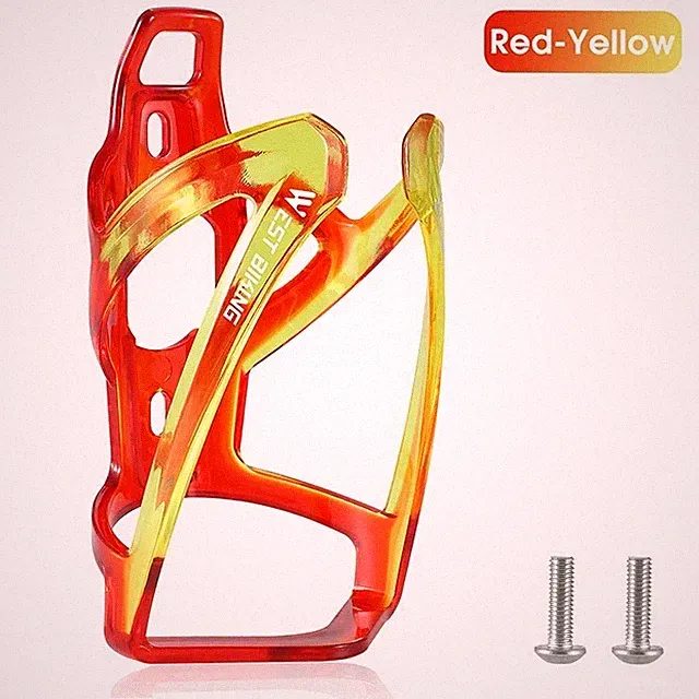 Bicycle Water Bottle Cage Colorful Gradient Cycling Bottle Holder