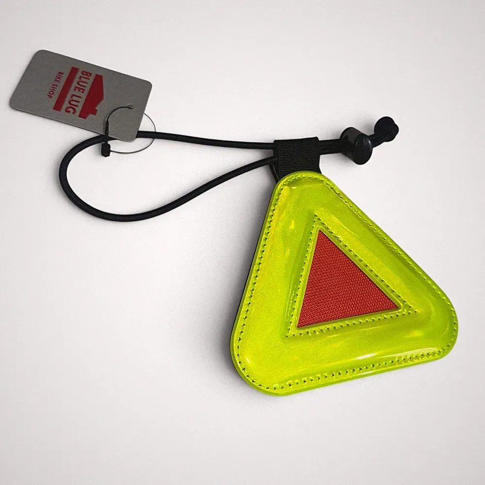 BLUE LUG Triangle Reflector *YELLOW* Gravel Bike, Road, MTB, Japan NWT