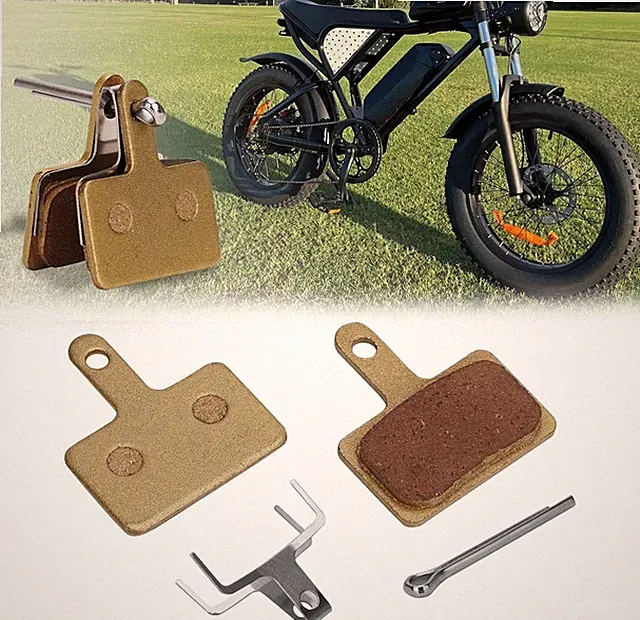 Front/Rear E-Bike Brake Pads, Semi-Metalic Bike Pad for Ridstar Q20 MINI / H20 /