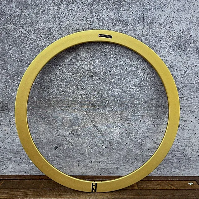 H Plus Son 700c Rim 32H Gold Clincher Aero Deep Section Track Fixed Gear 32 Hole