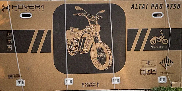 Hover-1 Pro Series Fat Tire Altai R750 Electric Bike - Yellow 750W 28MPH NEW