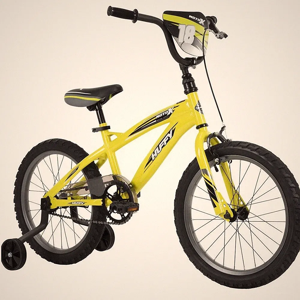 Huffy® 18" Yellow MotoX Bike. Brand New In Box
