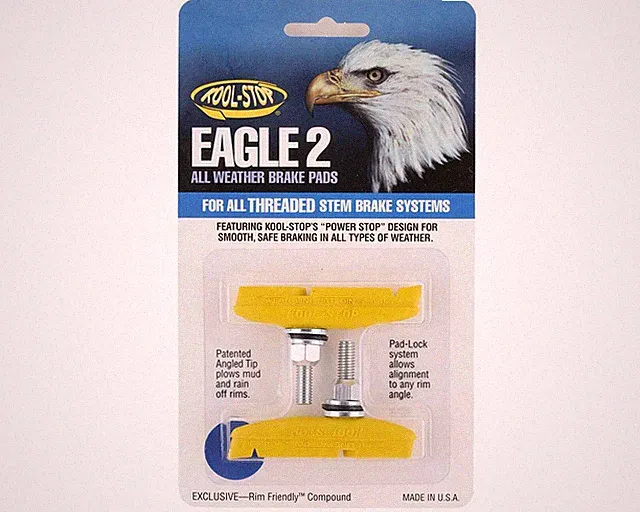Kool Stop Eagle 2 Brake Pads (Yellow)