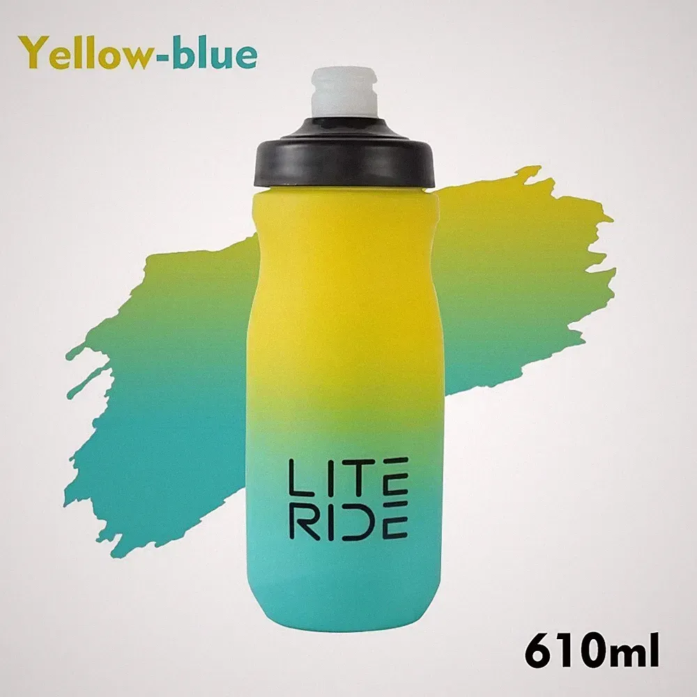 LITERIDE 610ml / 710ml Bicycle Water Bottle – Leak-Proof Cycling Sports Bottle