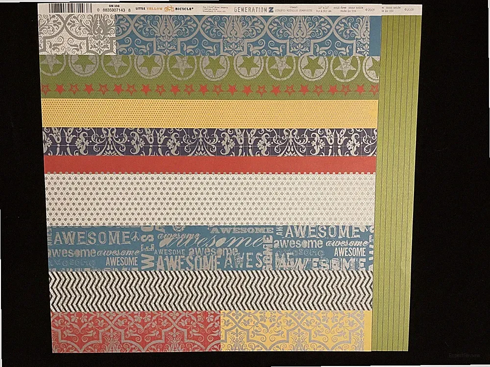 LITTLE YELLOW BICYCLE "GENERATION Z" 12X12 DS HEAVY PAPERS/EMBELLISHMENTS