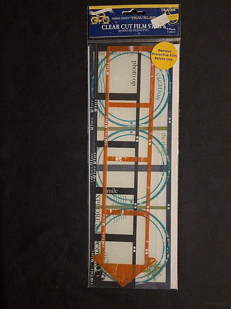 LITTLE YELLOW BICYCLE "TRAVELER" 12X12 CS PAPERS & ASSORTED CLEAR CUT EMBELLISH