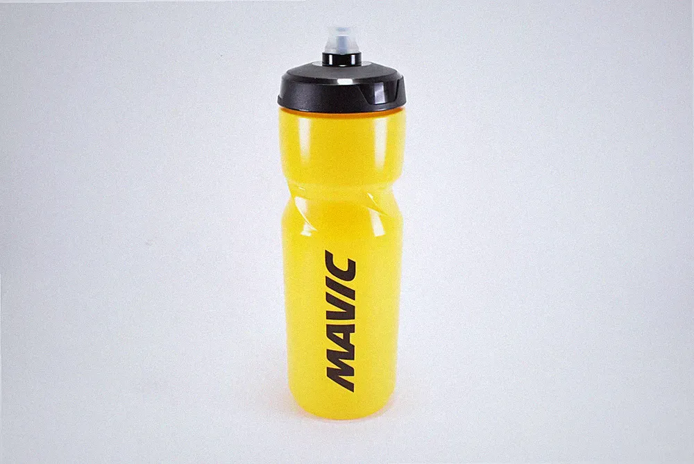 MAVIC SOFT CAP BICYCLE WATER BOTTLE Yellow Black 0.65L 0.8L