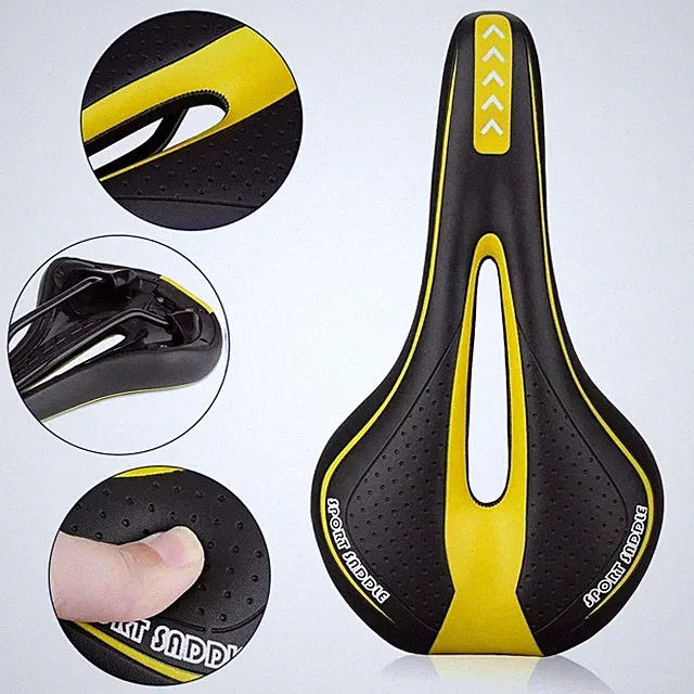 MTB Bike Saddle Comfort Gel Seat Soft Wide Cushion Road Bicycle Seat