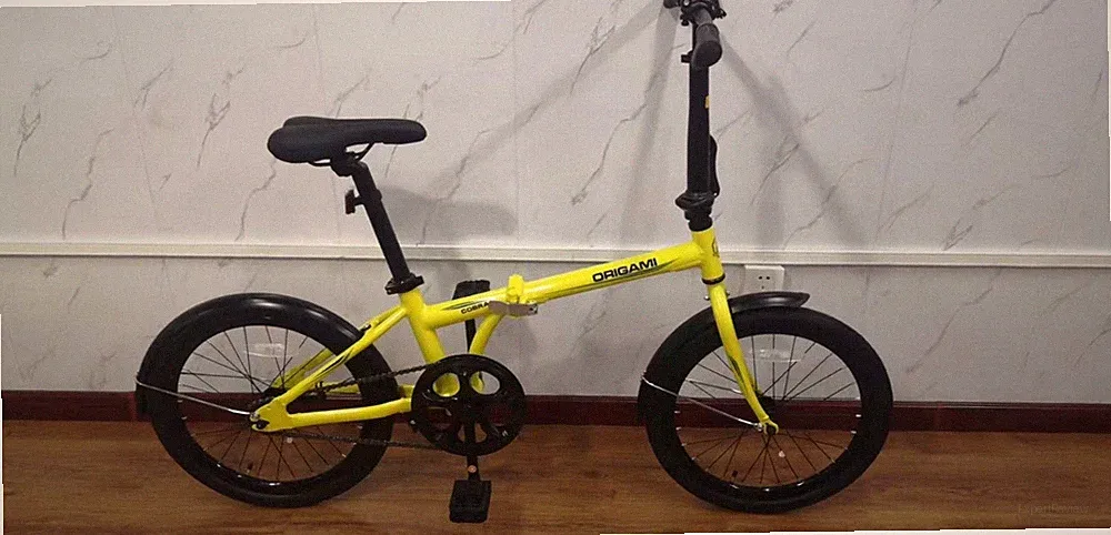 Origami Cobra folding bike