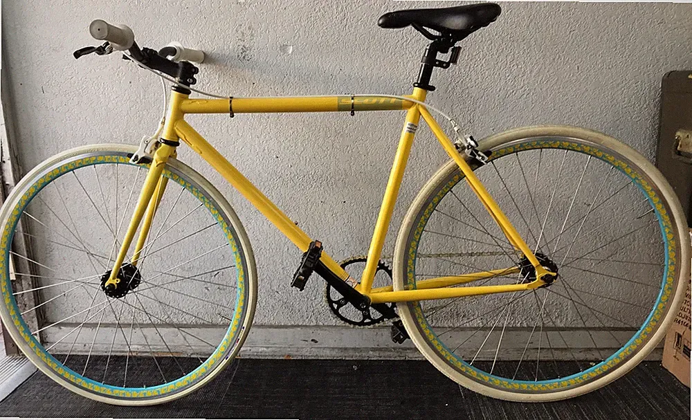 Scott Sports SA, TAIWAN Yellow Touring Bike - Bicycle Batch #lotl 024/400