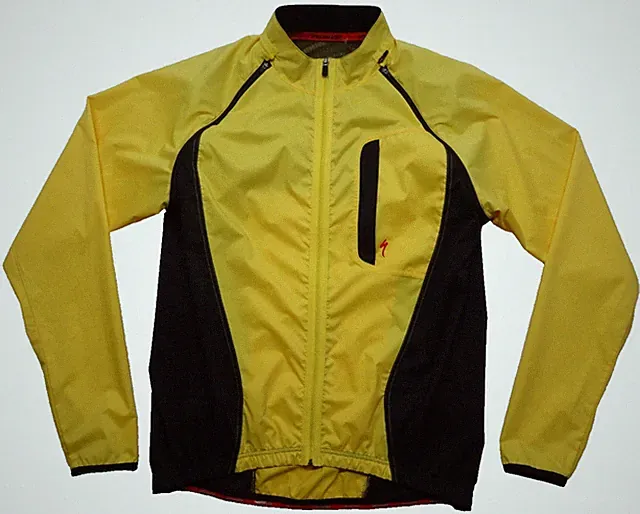 Specialized XL Deflect Hybrid Convertible Cycling Wind Rain Vest Zip-Off Sleeve